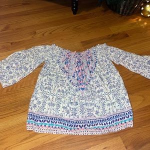 Lily Pulitzer Off the Shoulder Top